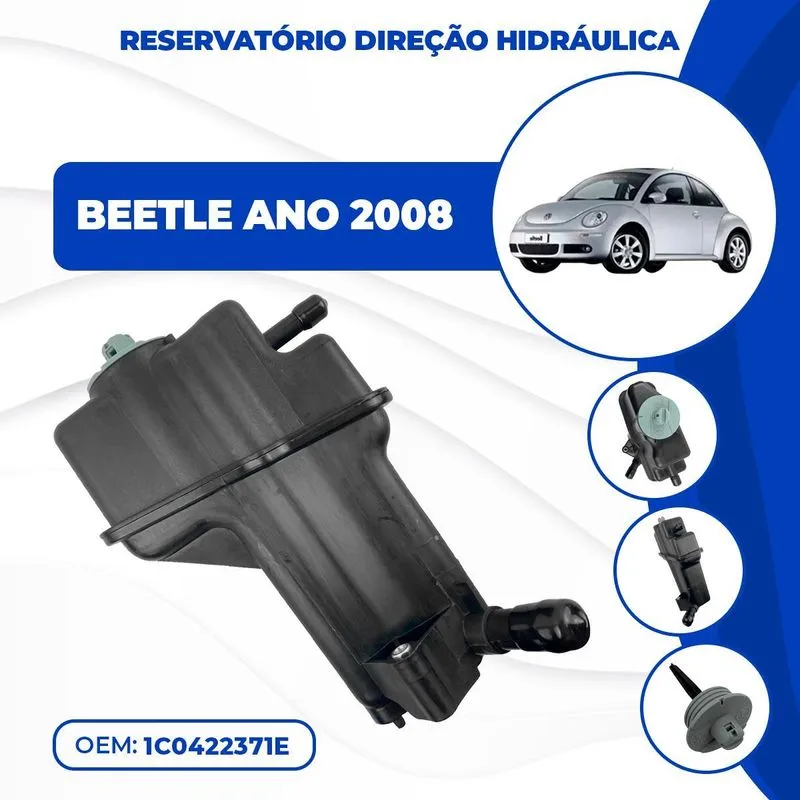 Reservatório Direção Hidráulica New Beetle 2.0 2008 09 À 11