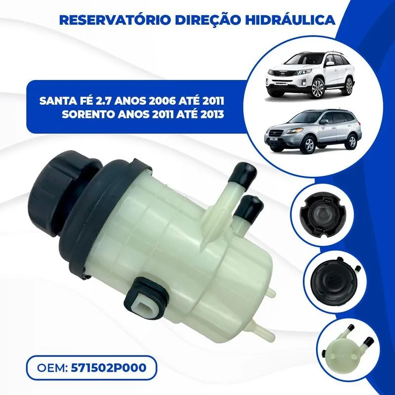 Reservatório Direção Hidráulica Santa Fe Sorento 2006 A 2011