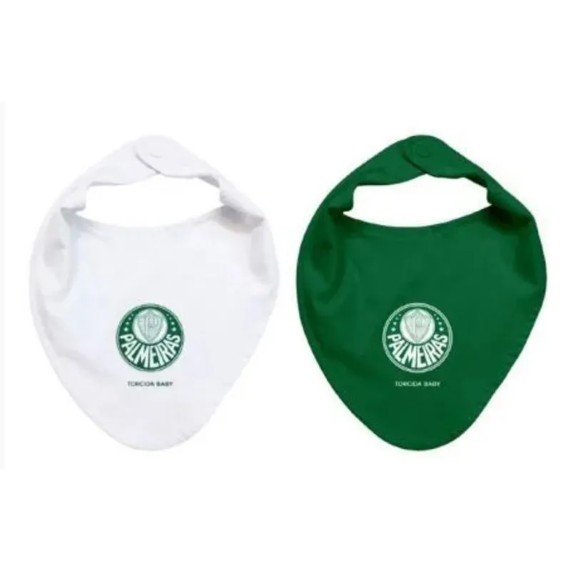 Kit 2 Babador De Times De Futebol Licenciado Torcida Baby