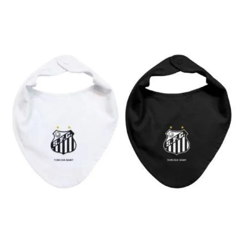 Kit 2 Babador De Times De Futebol Licenciado Torcida Baby