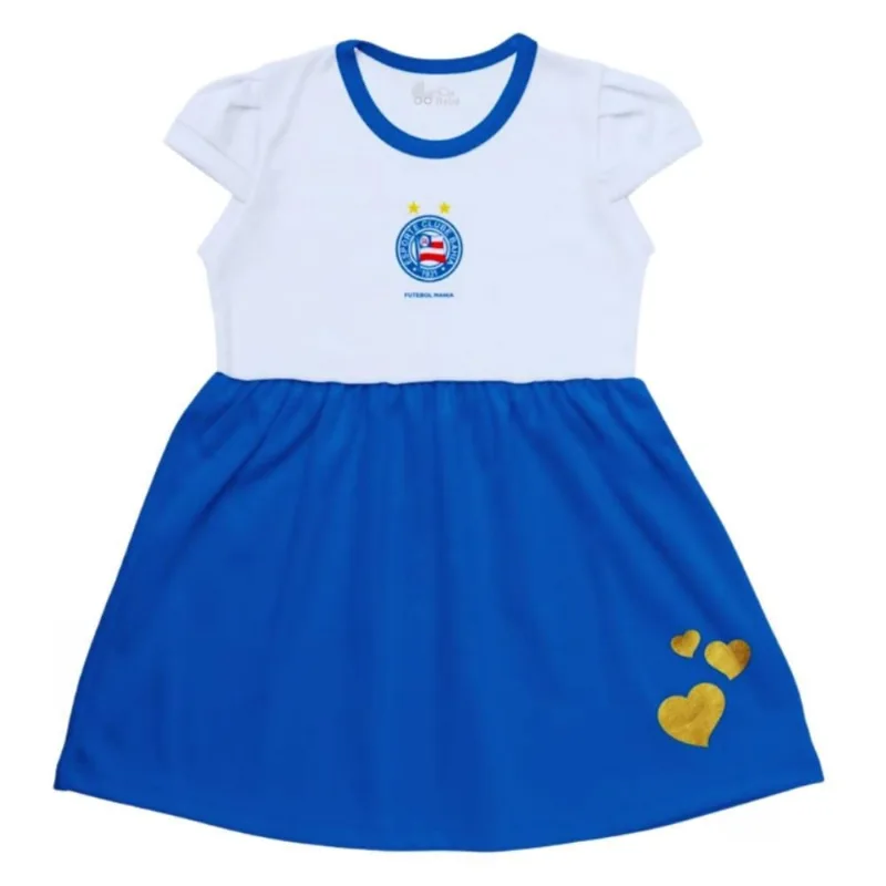 Vestido Infantil Bahia Canelado Torcida Baby Tam 4 - Torcida Baby