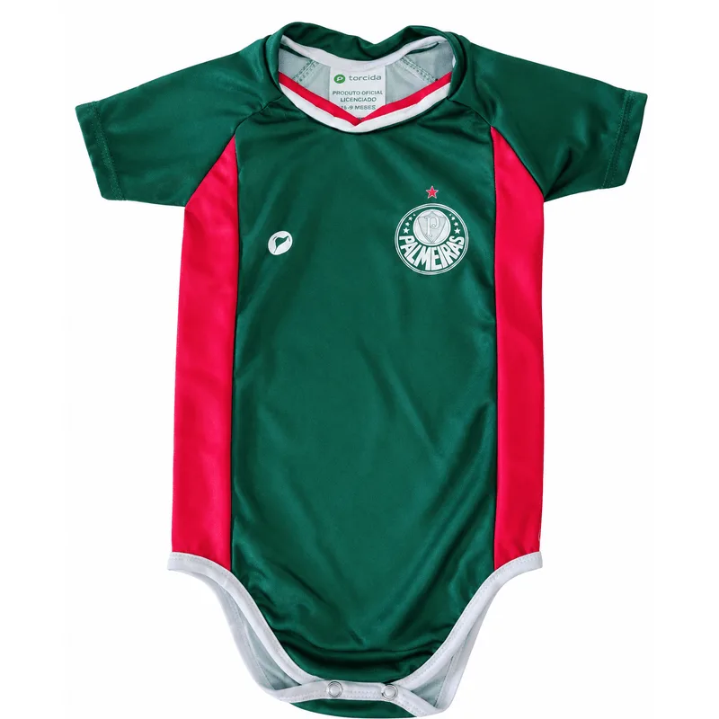 Body Premium Verde Torcida Baby 2026 Body Premium Torcida Baby 2026 - Verde - M
