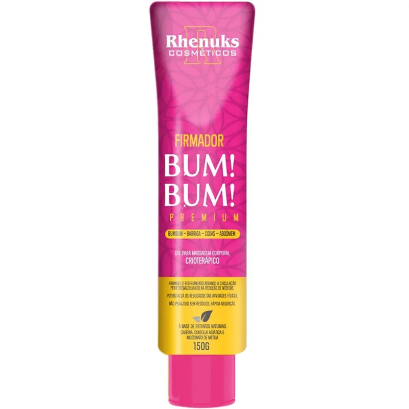 Rhenuks Bumbum Premium - Gel Firmador Para Massagem Crioterápico 150g