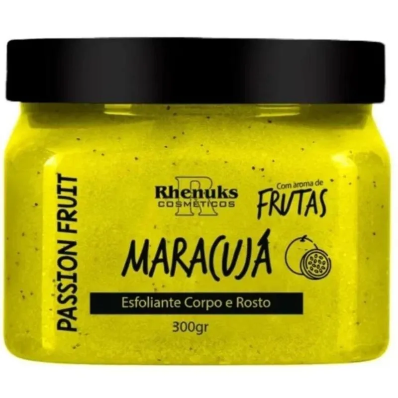 Esfoliante Corpo E Rosto Maracuja Rhenuks 300g