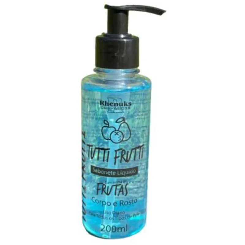 Sabonete Corpo E Rosto Tutti Frutti Rhenuks 200ml