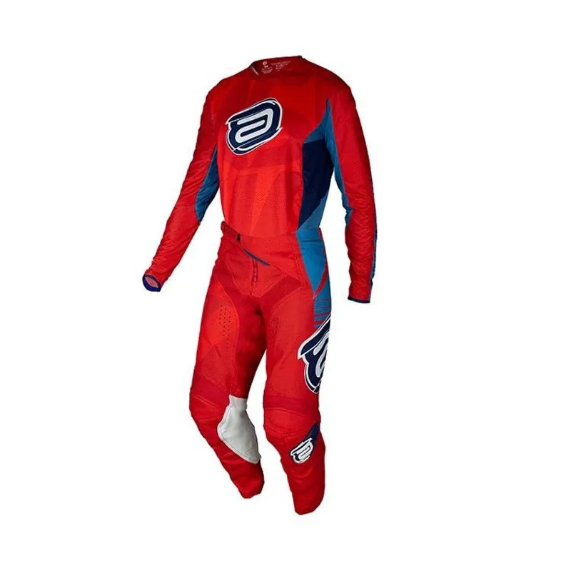 Conjunto asw Podium New Era 21 Vermelho/Azul - 40/M
