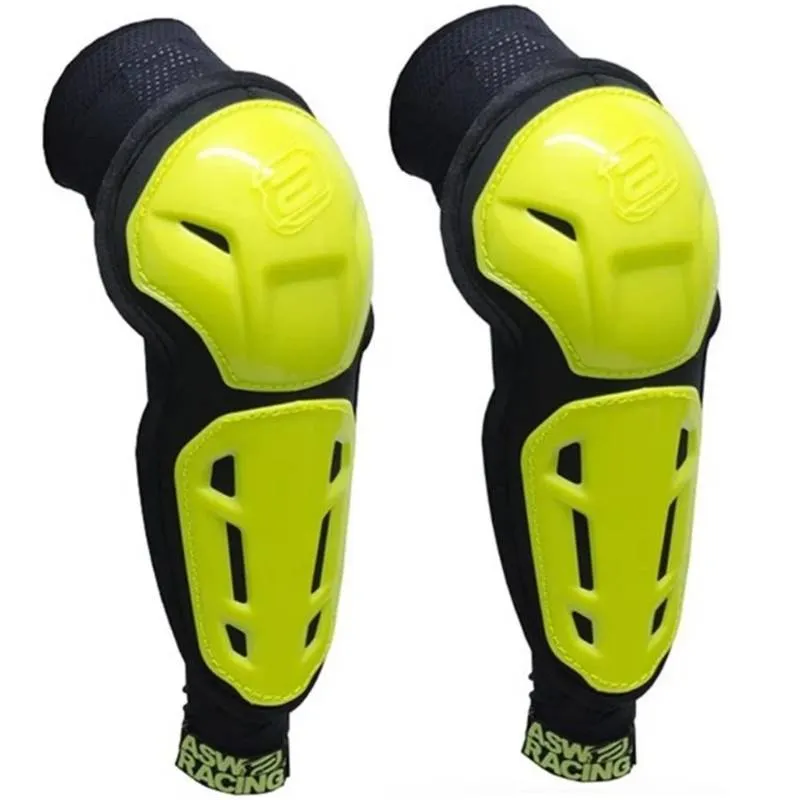 Cotoveleira Asw Image Amarelo Fluor/preto