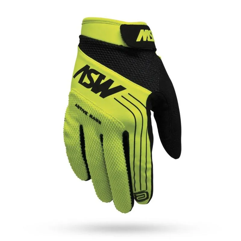 Luva asw Active Amarelo Fluor/Preto