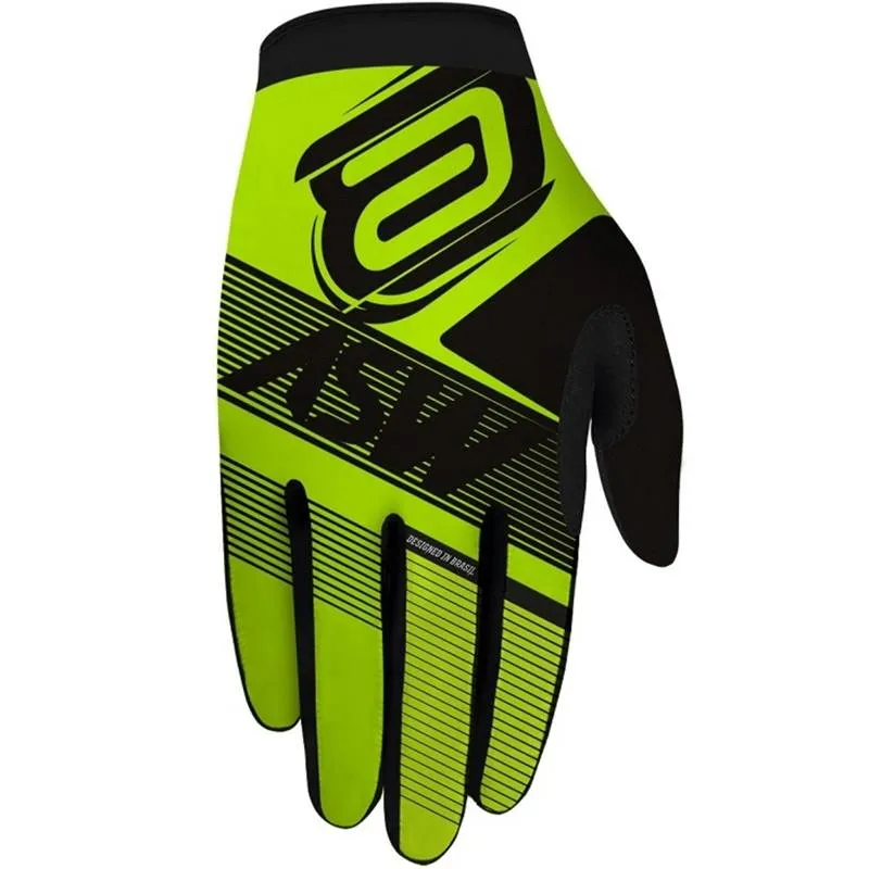 Luva ASW Race Edge Amarelo Fluor/Preto