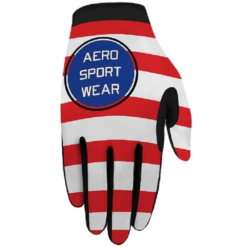 Luva ASW Signatures Stripe Vermelho/Branco
