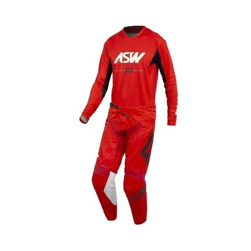 Conjunto asw Podium Vertice 21 Vermelho/Branco