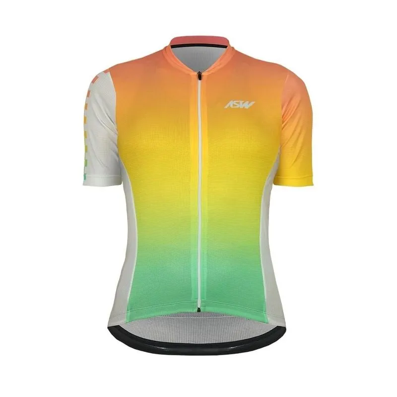 Camisa asw versa feminina sunset amarelo pp