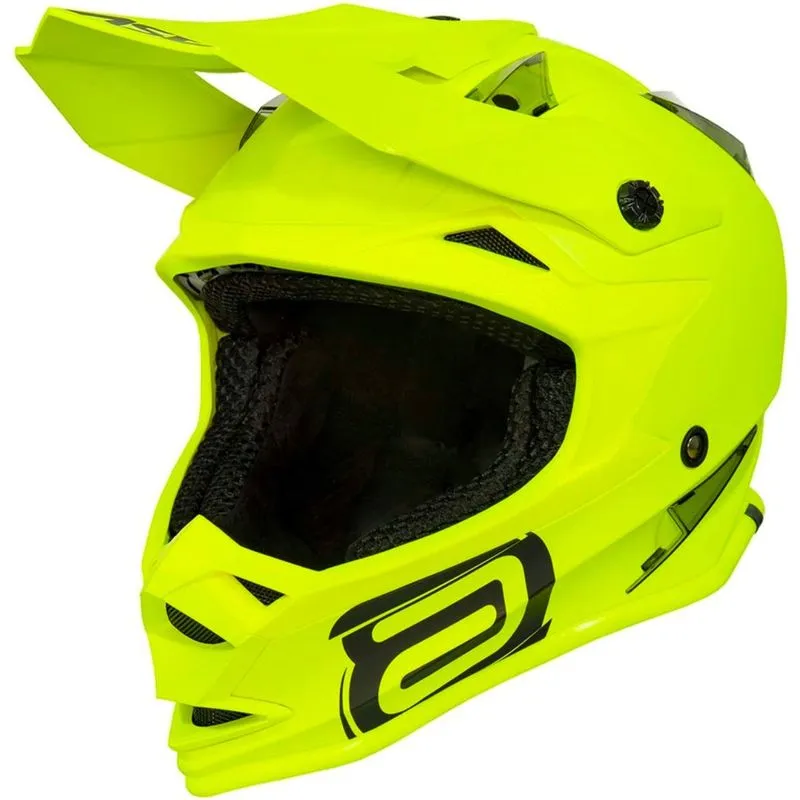 Capacete Asw Fusion Solid - Amarelo Fluor