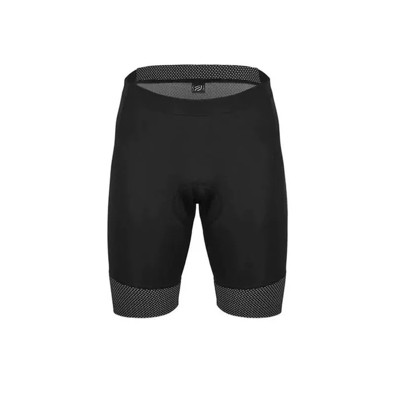 Bermuda De Ciclismo Asw Versa Feminina Preto Chumbo - Pp