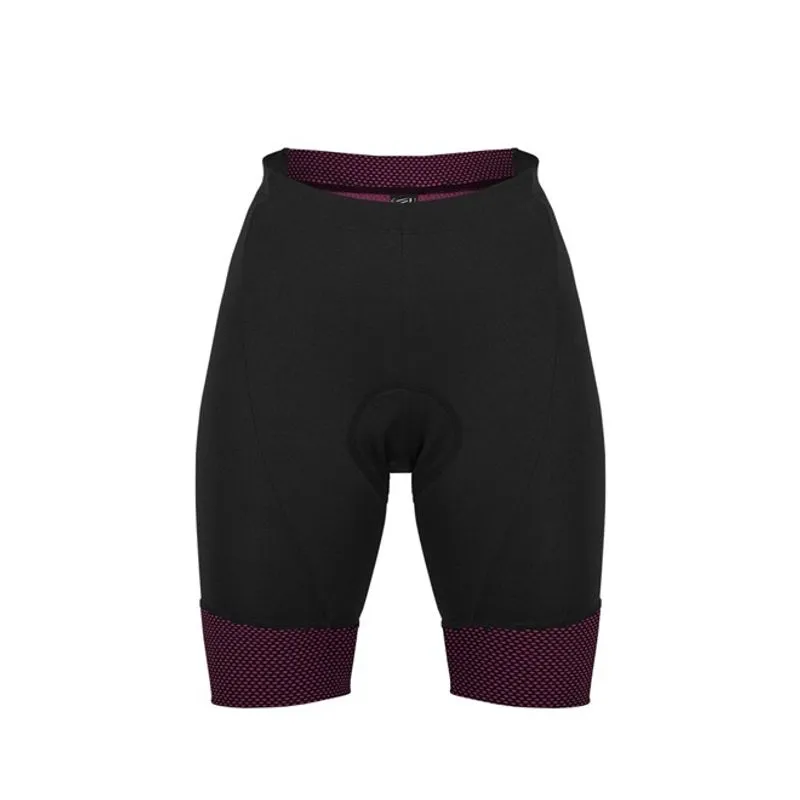 Bermuda asw versa feminina preto pink pp