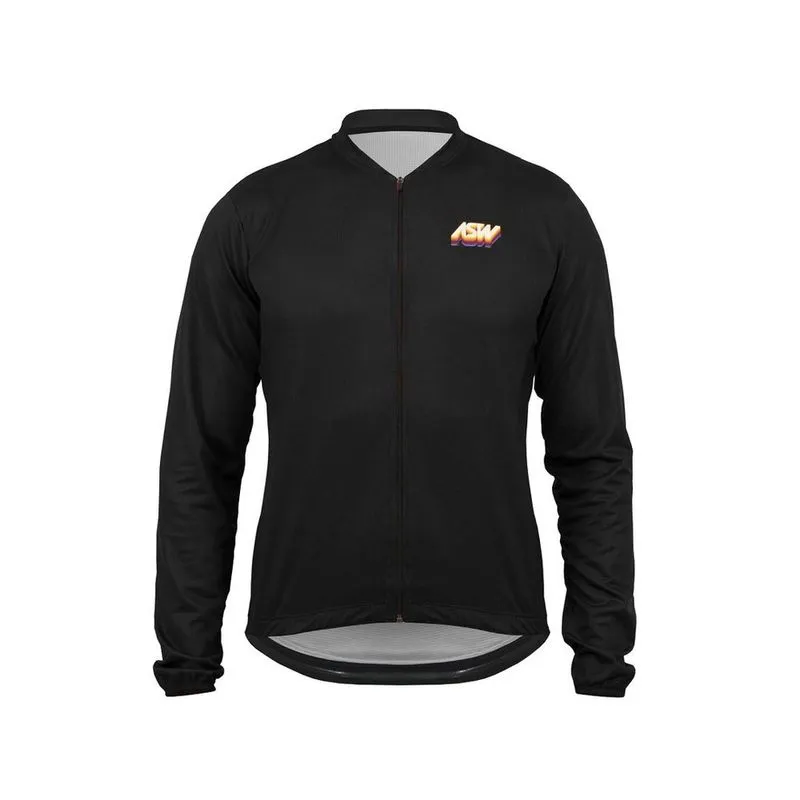 Camisa asw versa manga longa sens preto gg
