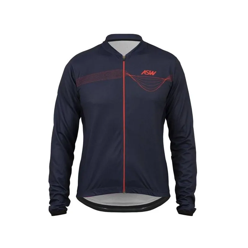 Camisa asw versa manga longa time marinho ggg
