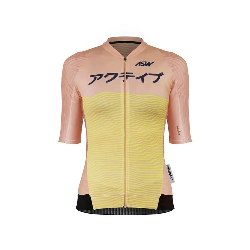 Camisa asw active 2.0 feminina tokyo rosa M