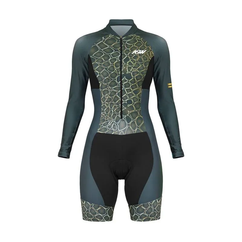 Macaquinho asw classic feminino manga longa forest P