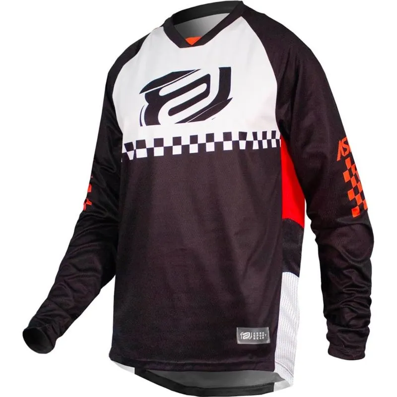 Camisa Asw Image Puzzle 23 Preto/branco/laranja