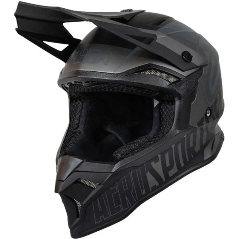 Capacete Asw Fusion 2.0 Dash - Preto Chumbo/cinza