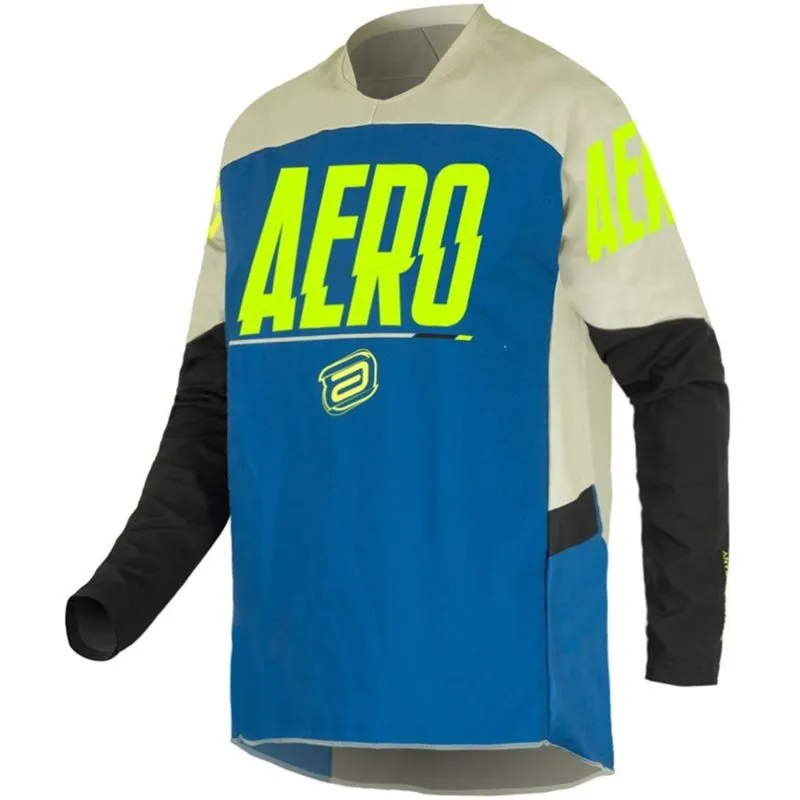 Camisa Asw Podium Vitalogy 24 Bege Areia/azul