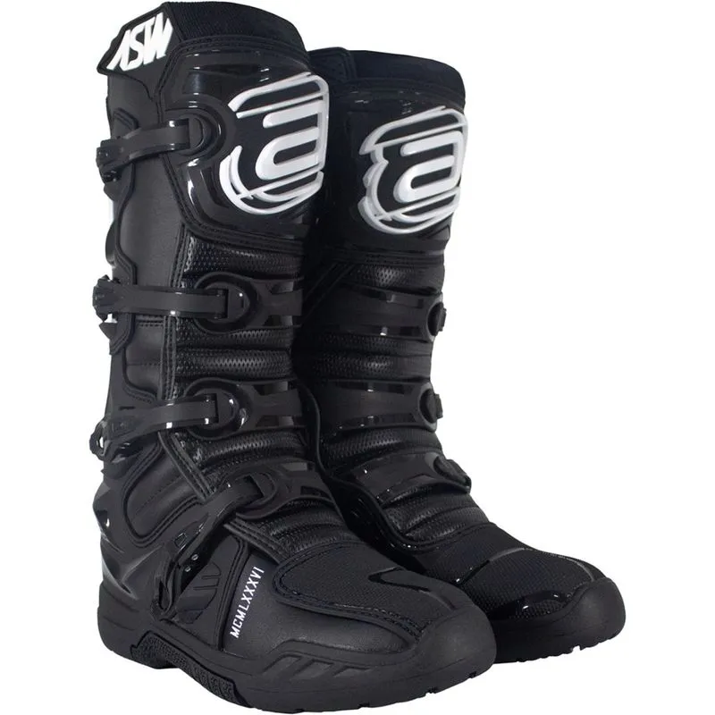 Bota Asw Elevate Enduro Preto/branco