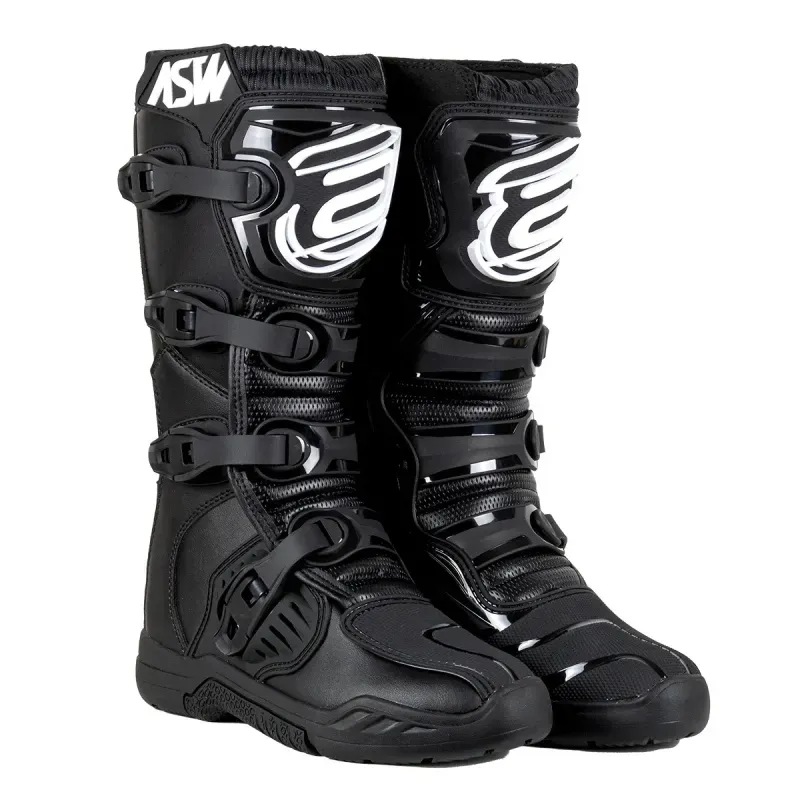 Bota ASW Image Enduro Preto Branco 40