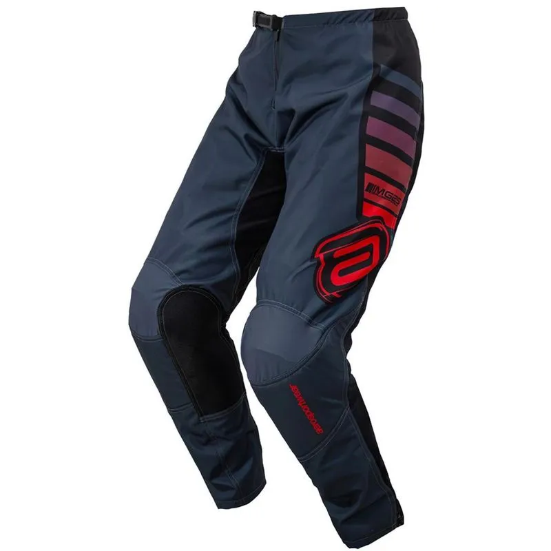 Calça Asw Image Relay 25 - Preto/cinza/vermelho