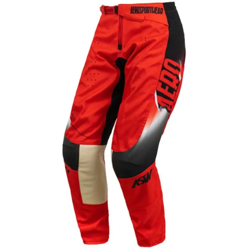 Calça Asw Podium Ghost 25 - Vermelho/preto/branco