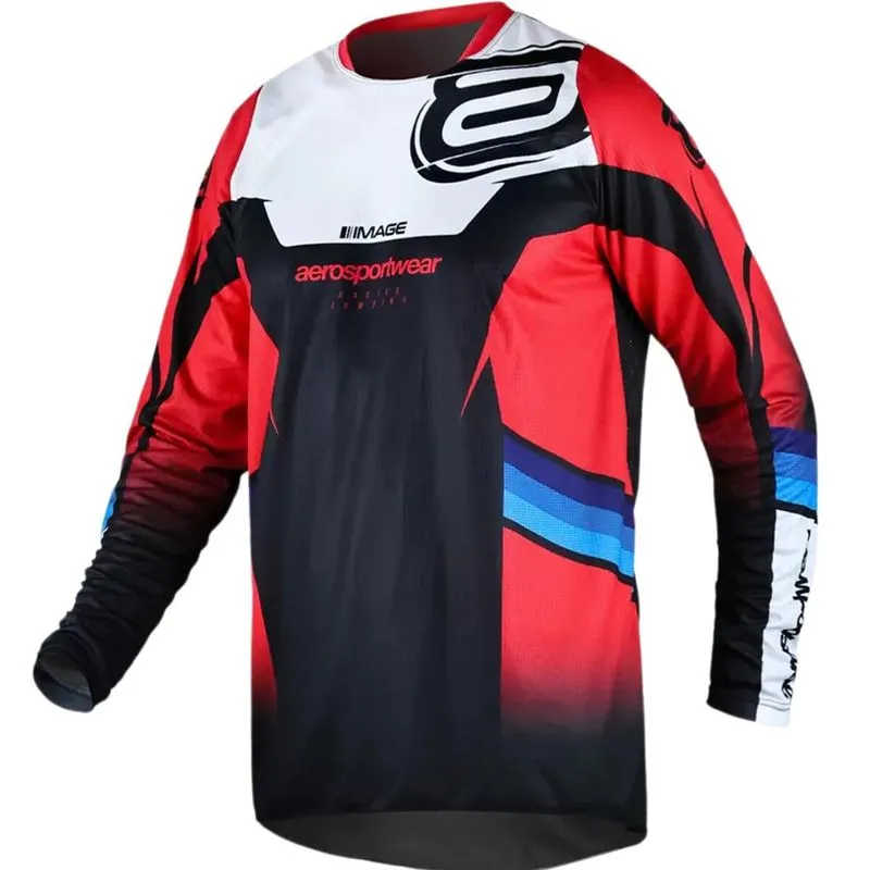 Camisa Asw Image Sync 25 - Vermelho/preto/branco