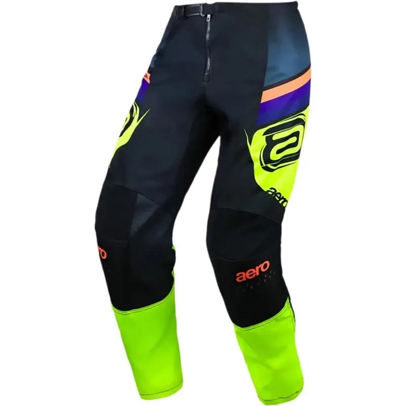 Calça Asw Image Sync 25 - Cinza Chumbo/Preto/Amarelo Fluor