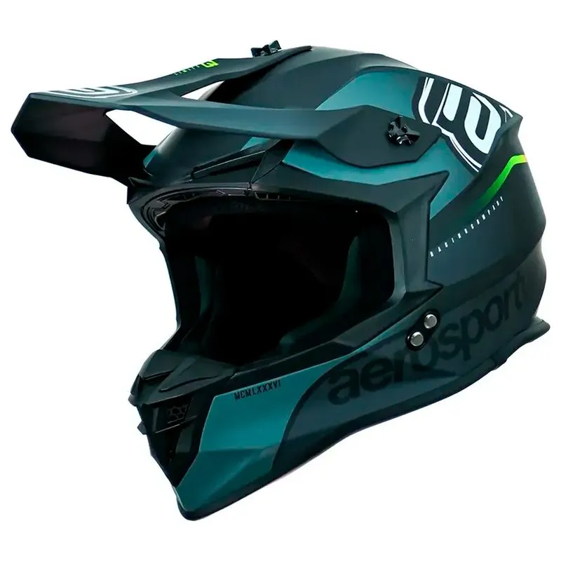Capacete Off-Road ASW R3 Capacete ASW R3 Essence Preto Cinza Vermelho Amarelo 58