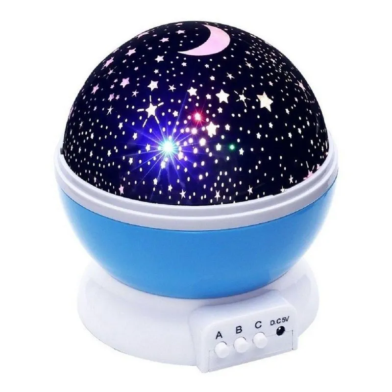 Luminária Projetor Estrela 360º Galaxy Abajur Star Master