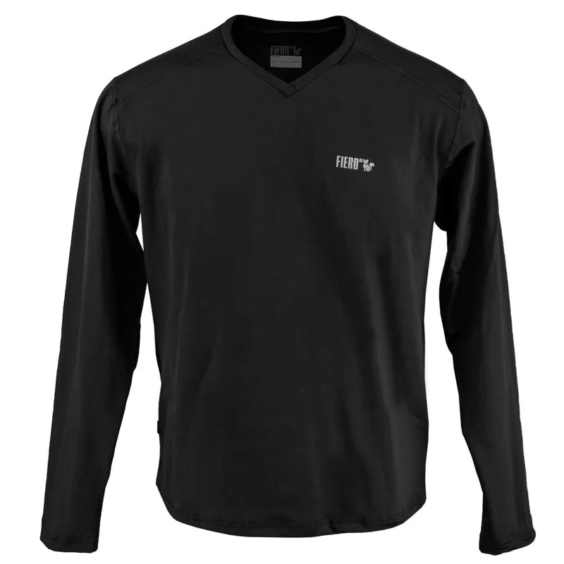 Blusa Segunda Pele Térmica Masculina inverno e neve Original Regular Fit G / Preto
