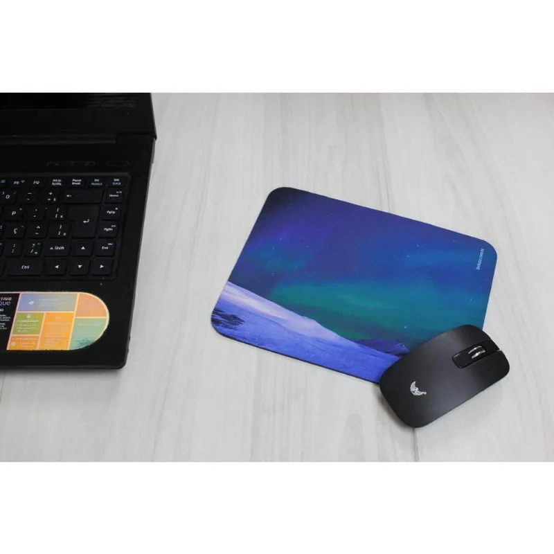 Mouse Pad Aurora Boreal - DELUZZ