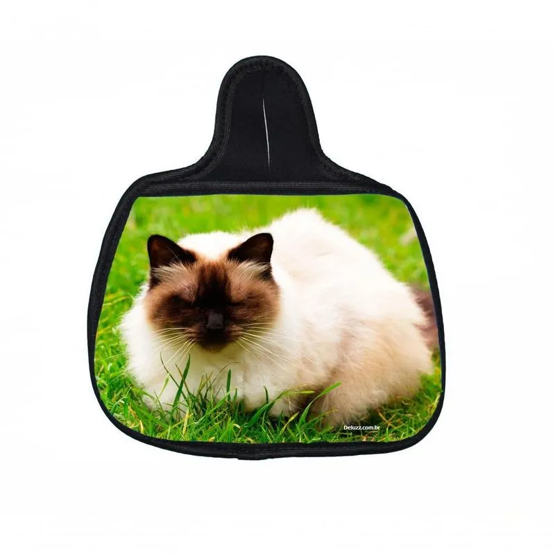 Lixo Car, Gato Himalaia Material Neoprene 3 Mm 30x25