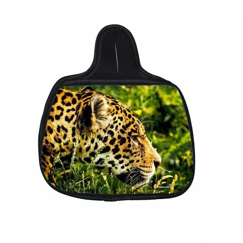 Lixo Car, Onça Pintada Material Neoprene 3mm 30x25cm