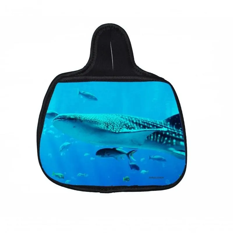 Lixo Car, Tubarão Baleia Material Neoprene 3mm 30x25cm