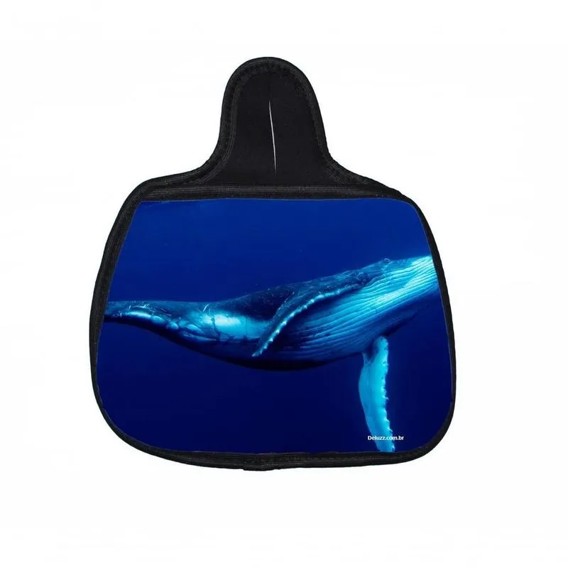 Lixo Car, Baleia Jubarte Material Neoprene 3mm 30x25cm