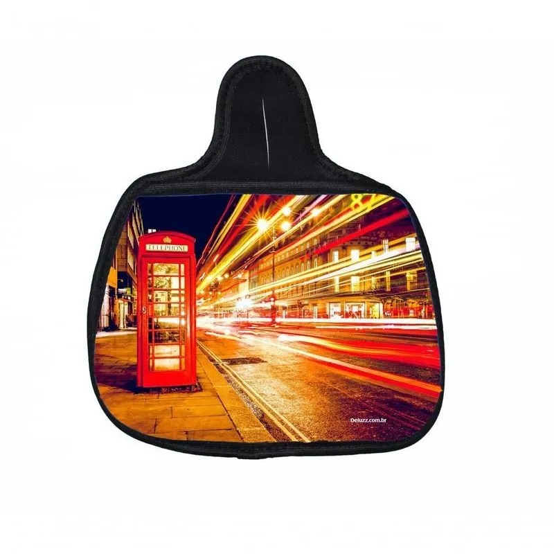 Lixo Car, Londres Material Neoprene 3mm Medidas 30x25 Cm