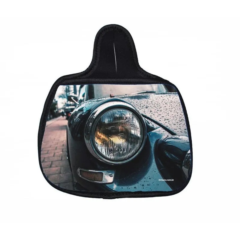 Lixo Car Carro Preto-material Neoprene 3mm 30x25 Cm