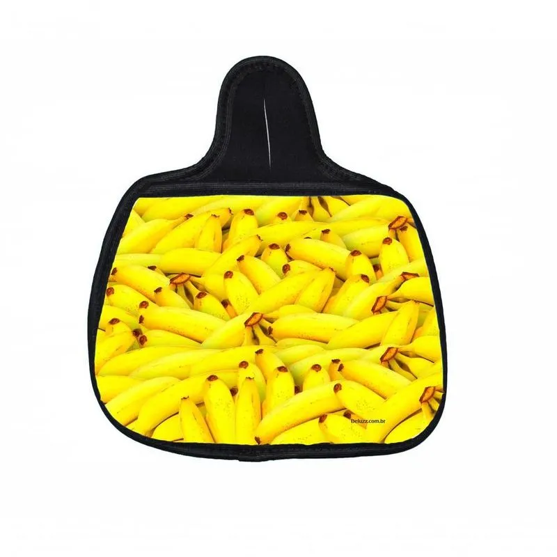 Lixo Car, Bananas Material Neoprene 3mm 30x25 Cm