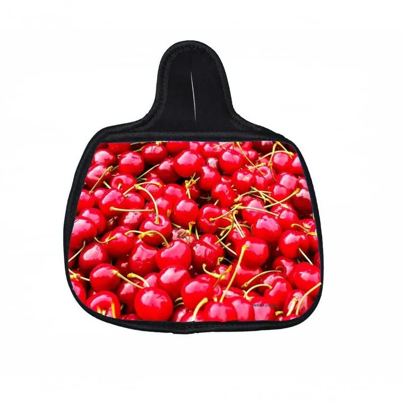 Lixo Car, Cereja Material Neoprene 3mm 30x25 Cm