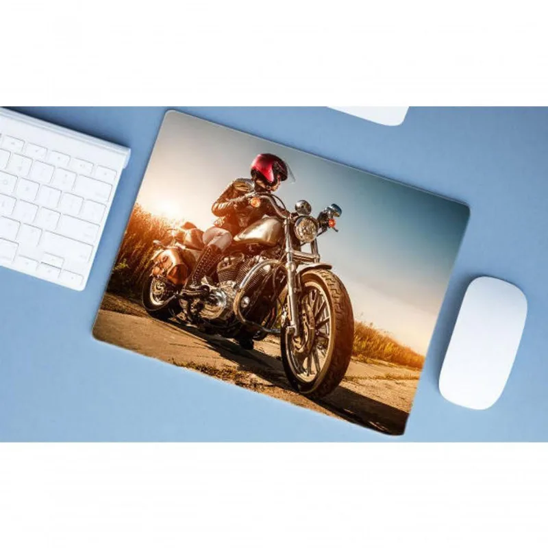 Mouse Pad Grande Moto Na Estrada - DELUZZ