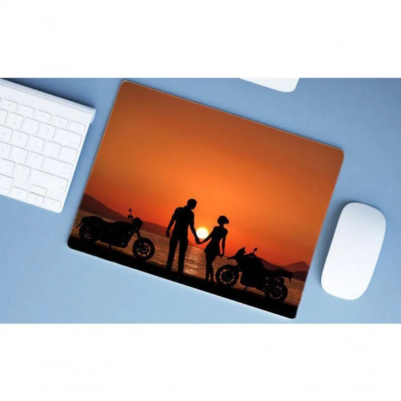 Mouse Pad Grande Motos No Por Do Sol - DELUZZ