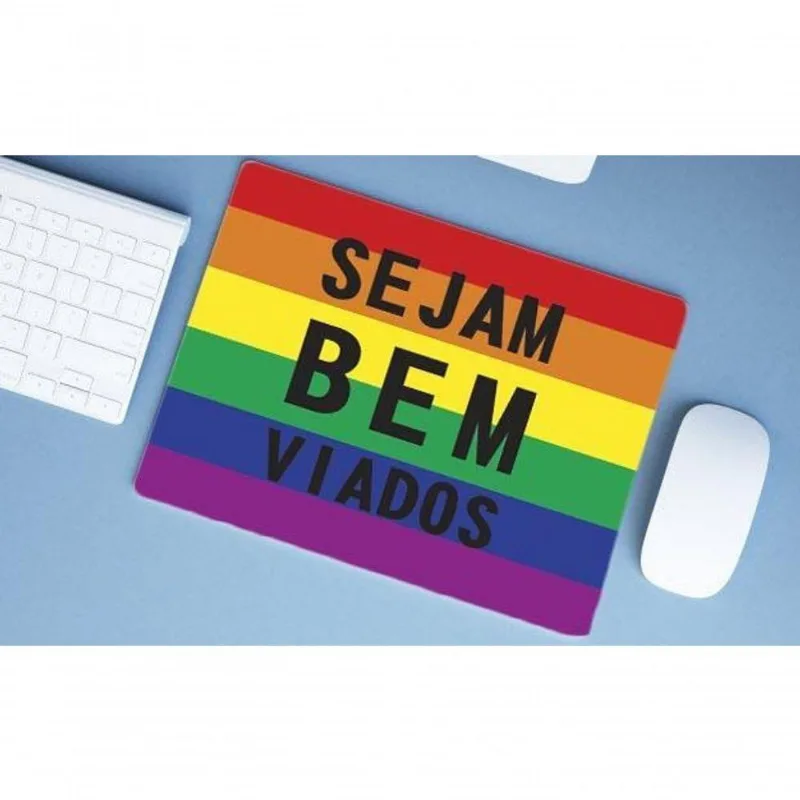 Mouse Pad Grande Sejam Bem Viados - DELUZZ