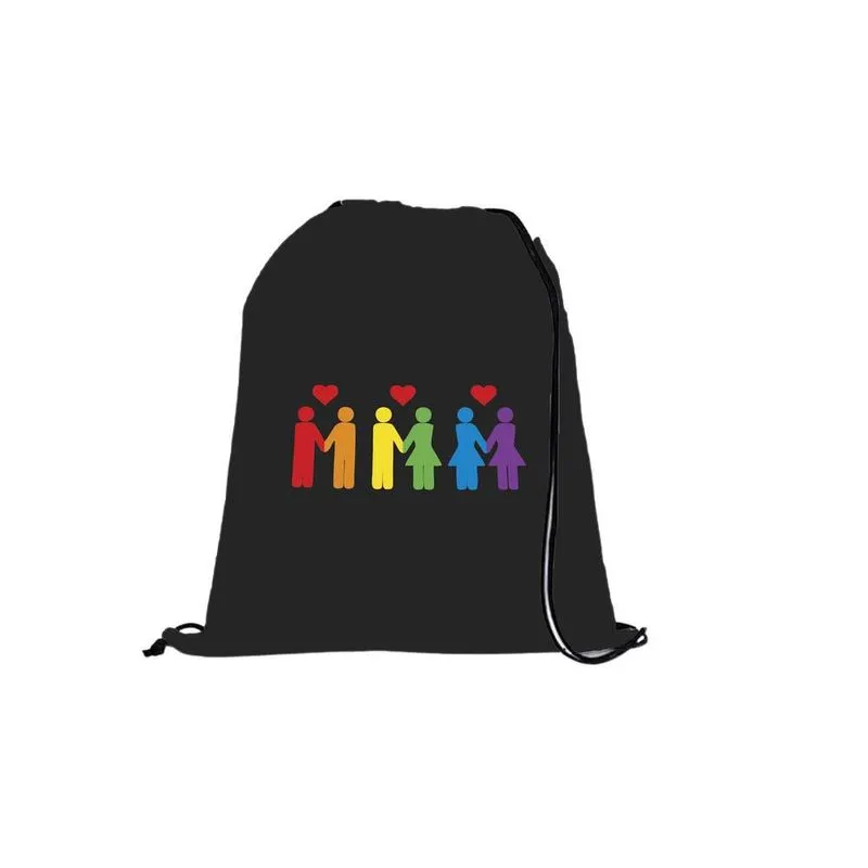Mochila Saco Personalizada Esporte Coleção Lgbt O Amor