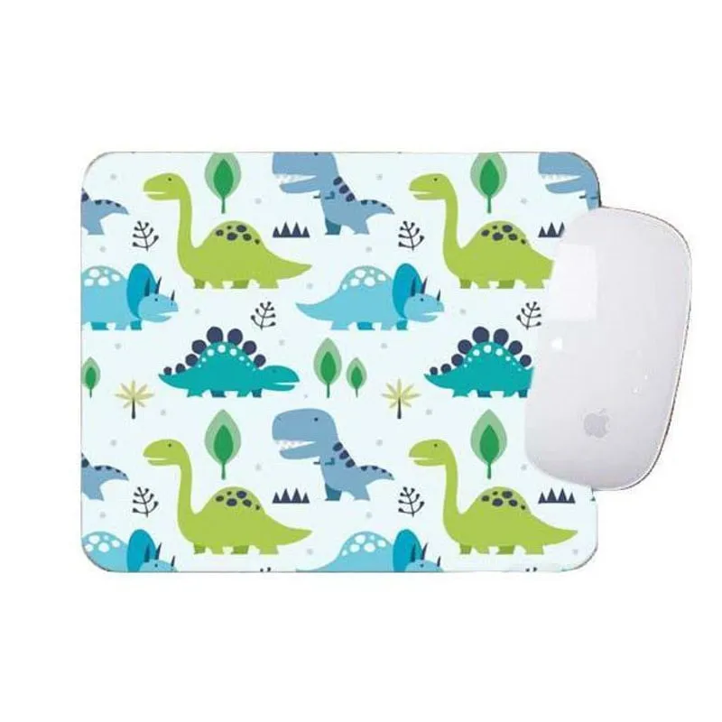 Mouse Pad Infantil Meninas Dinossauros