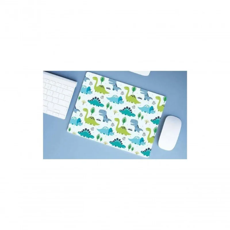 Mouse Pad Grande Infantil Meninos Dinossauros - DELUZZ